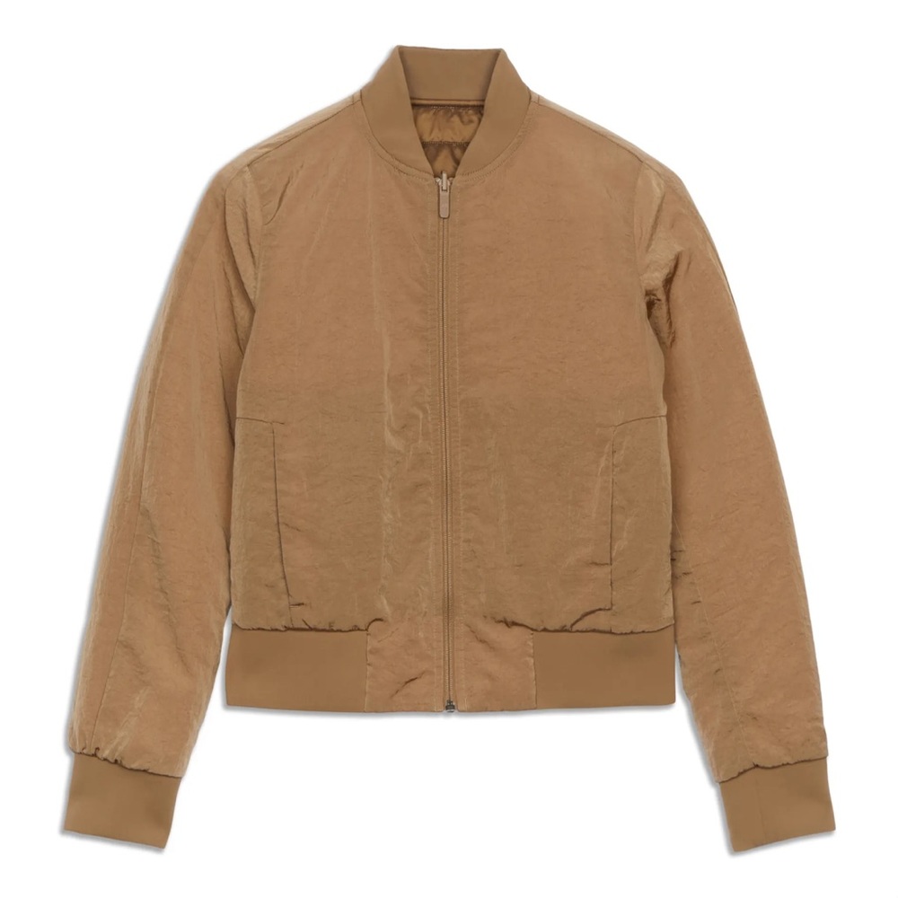 lululemon non stop bomber jacket